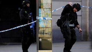 الشرطة البريطانية في موقع حادث سابق