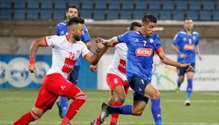 إحدى مباريات الدوري الأردني