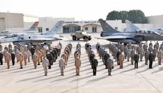 ختام التدريب الجوي المشترك 