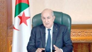 الرئيس الجزائري عبد المجيد تبون في خطابه الأخير عن حرائق الغابات