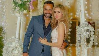 هنا الزاهد وزوجها أحمد فهمي - أرشيفية