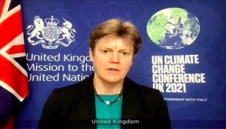 مندوبة بريطانيا لدى الأمم المتحدة باربرة وودوارد