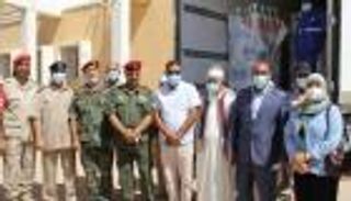 الجيش الليبي يرسل شحنات طبية للجنوب وسرت