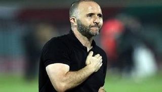 جمال بلماضي مدرب منتخب الجزائر