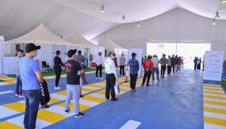 فحص كورونا في الإمارات- أرشيفية