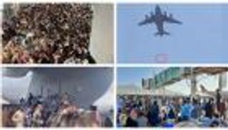 10 صور توثق "الهروب الكبير" من أفغانستان.. أرواح معلقة في مشاهد هوليودية