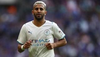 رياض محرز لاعب مانشستر سيتي الإنجليزي