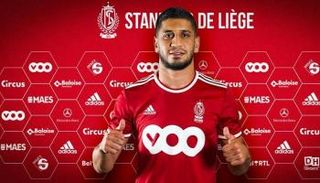 حمزة رفيعة لاعب ستاندار لييج