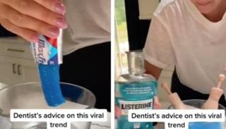 تحذير من مزيج معجون الأسنان وغسول الفم