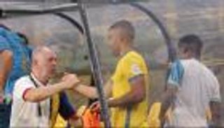 عبدالرزاق حمدالله يثير الجدل قبل مباراة النصر والفيصلي