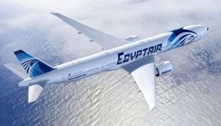 طائرة ضمن أسطول مصر للطيران