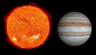 كوكب المشترى يقابل الشمس