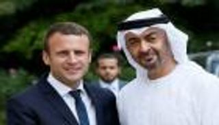 محمد بن زايد وماكرون يتمسكان بتحقيق الاستقرار في المنطقة