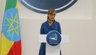 بليني سيوم السكرتيرة الصحفية بمكتب رئيس الوزراء الإثيوبي