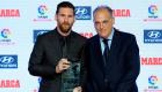 ميسي يثير السؤال.. هل يكره رئيس رابطة الدوري الإسباني برشلونة؟