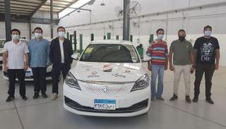 أوبر تختبر أول سيارة كهربائية مصرية