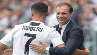 ماسيميليانو أليجري وكريستيانو رونالدو