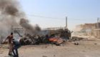  صور.. انفجار سيارة مفخخة بريف حلب الشمالي في سوريا