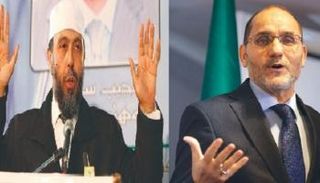 الإخوانيان الجزائريان عبد الرزاق مقري وعبد الله جاب الله - أرشيفية