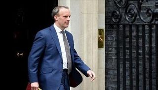 وزير الخارجية البريطاني دومينيك راب 