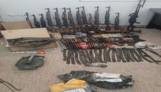 أسلحة ضبطها الجيش الليبي متجهة للنيجر ومالي