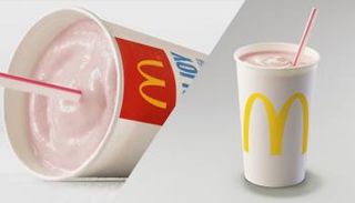 مشروب الميلك شيك من ماكدونالدز