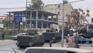 قوة من الجيش اللبناني خلال فض اشتباكات سابقة بعكار