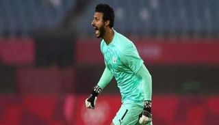 محمد الشناوي حارس مرمى الأهلي المصري