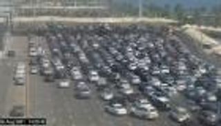 فيديو.. عودة الحركة بجسر الملك فهد باتجاه البحرين 