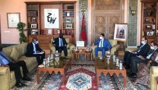 ناصر بوريطة وديفيد فرانسيس