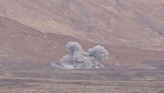 جانب من عمليات الجيش اليمني