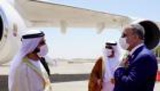 قمة الجوار العراقي.. محمد بن راشد يصل لبغداد على رأس وفد الإمارات