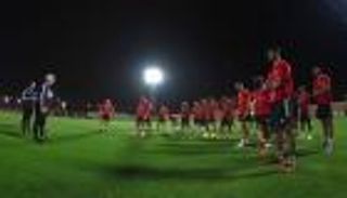 تصفيات كأس العالم.. لاعبو "الأبيض" يرفعون راية التحدي قبل مباراة لبنان