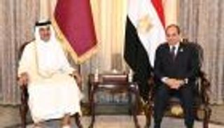 على هامش قمة جوار العراق.. السيسي يلتقي أمير قطر