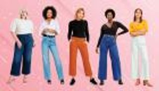 الجينز هذا الخريف.. أرجل واسعة وألوان زاهية 