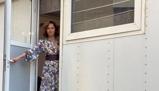 الفنانة ياسمين رئيس من كواليس المسلسل