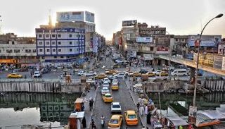 العشار مركز مدينة البصرة جنوبي العراق