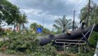 إعصار "نورا" يضرب المكسيك.. فيضانات وانقطاع الكهرباء وتدمير الطرق