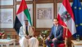 شراكة استراتيجية.. محمد بن زايد يهنئ مستشار النمسا
