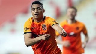 مصطفى محمد مهاجم الزمالك المعار لجالطة سراي