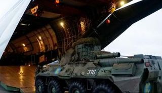 اختبار أحد الروبوتات العسكرية الروسية المستقبلية