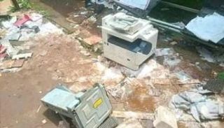 جانب من عمليات تخريب جماعة 