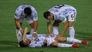 إصابة ليونيل ميسي