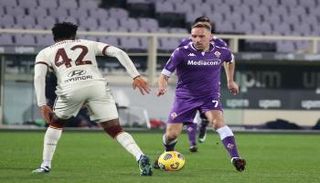 فرانك ريبيري بقميص فيورنتينا