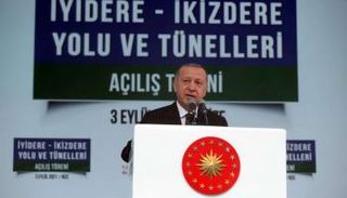 أردوغان أثناء حديثه عن التضخم