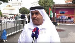 وليد راشد الزعابي خلال الحديث لـ