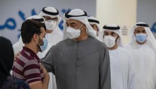 الشيخ محمد بن زايد خلال زيارته