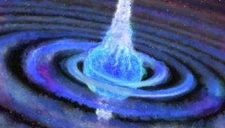 تصور فني للشكل الجديد من السوبرنوفا