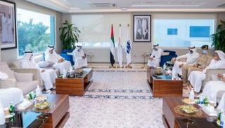 جانب من اجتماع أعضاء اللجنة العليا لإكسبو 2020 دبي