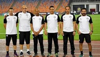 الجهاز الفني بقيادة حسام البدري